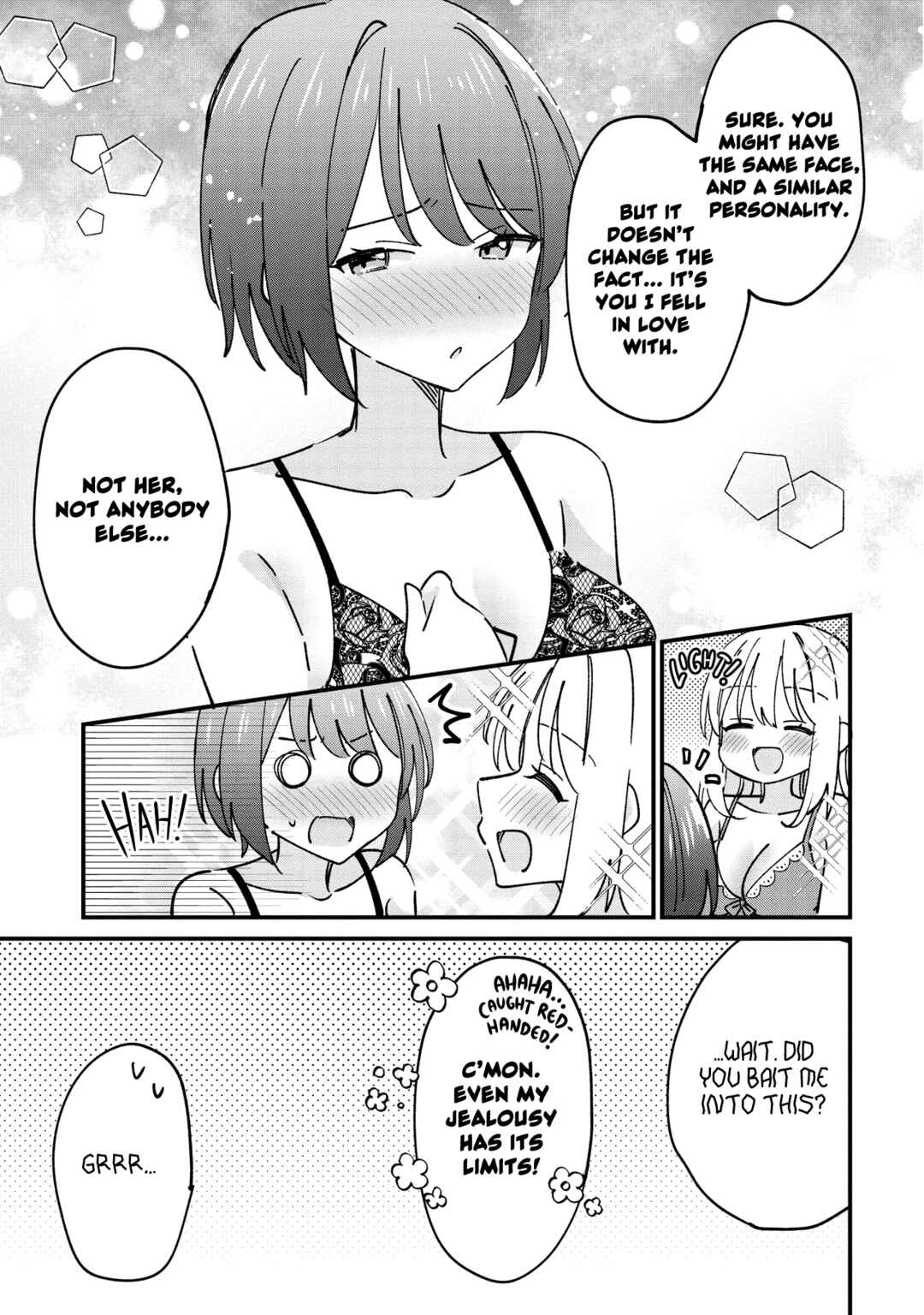 Page 12 Chapter 8.1 Kao dake yoi Classmate ga, Yatara to Guigui Kuru Yuri no Hanashi.