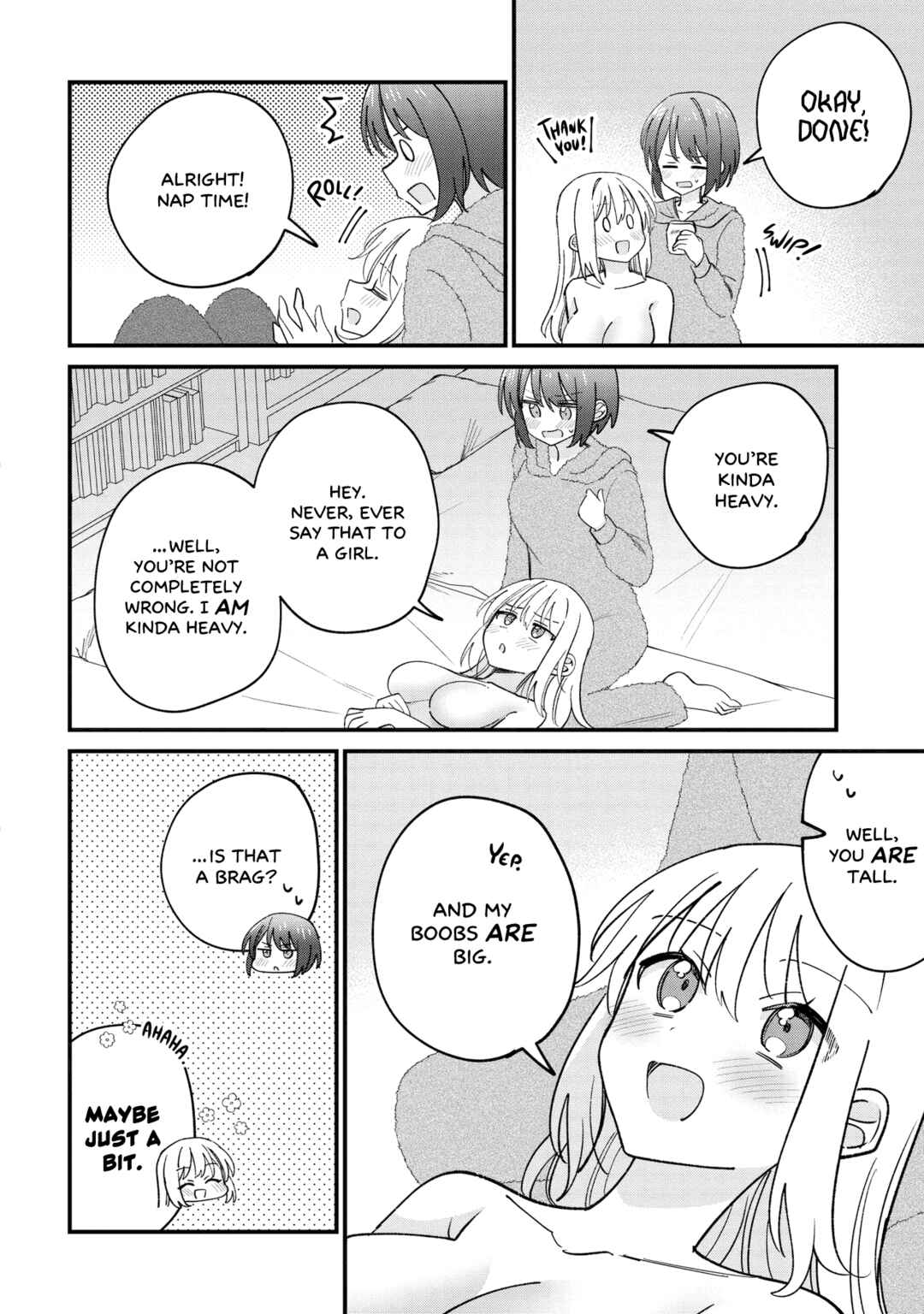 Page 3 Chapter 4.1 Kao dake yoi Classmate ga, Yatara to Guigui Kuru Yuri no Hanashi.