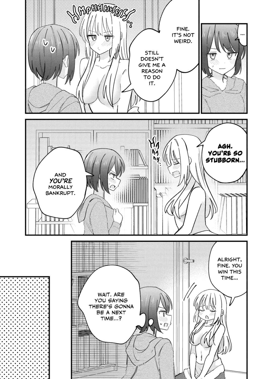 Page 8 Chapter 4.1 Kao dake yoi Classmate ga, Yatara to Guigui Kuru Yuri no Hanashi.