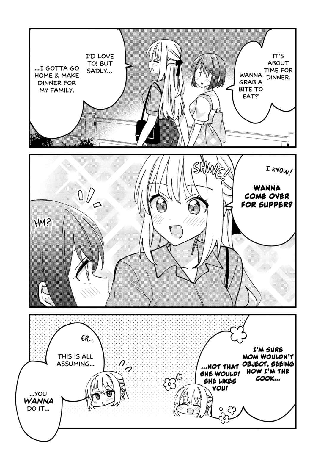 Page 7 Chapter 7.1 Kao dake yoi Classmate ga, Yatara to Guigui Kuru Yuri no Hanashi.