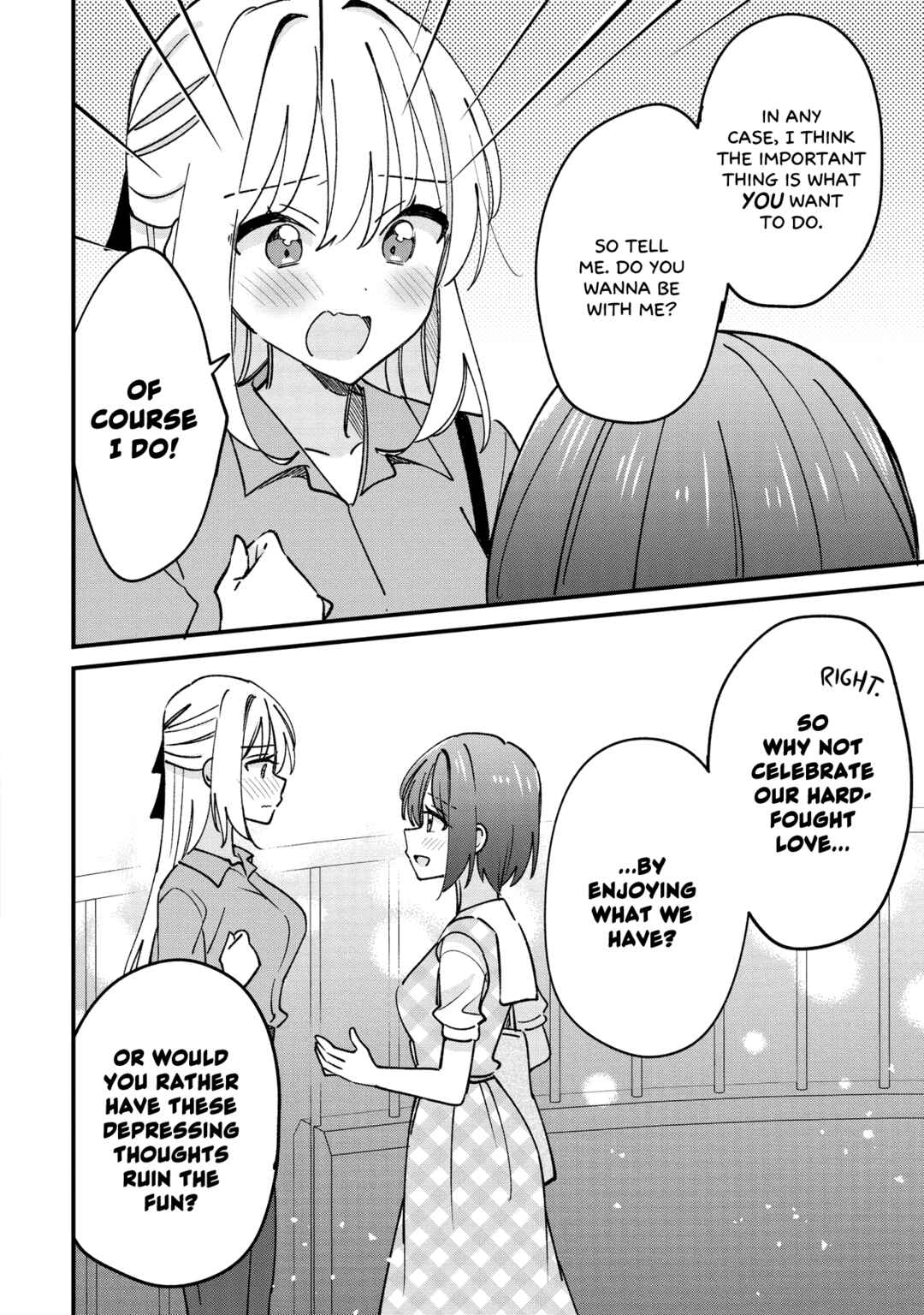 Page 12 Chapter 8 Kao dake yoi Classmate ga, Yatara to Guigui Kuru Yuri no Hanashi.