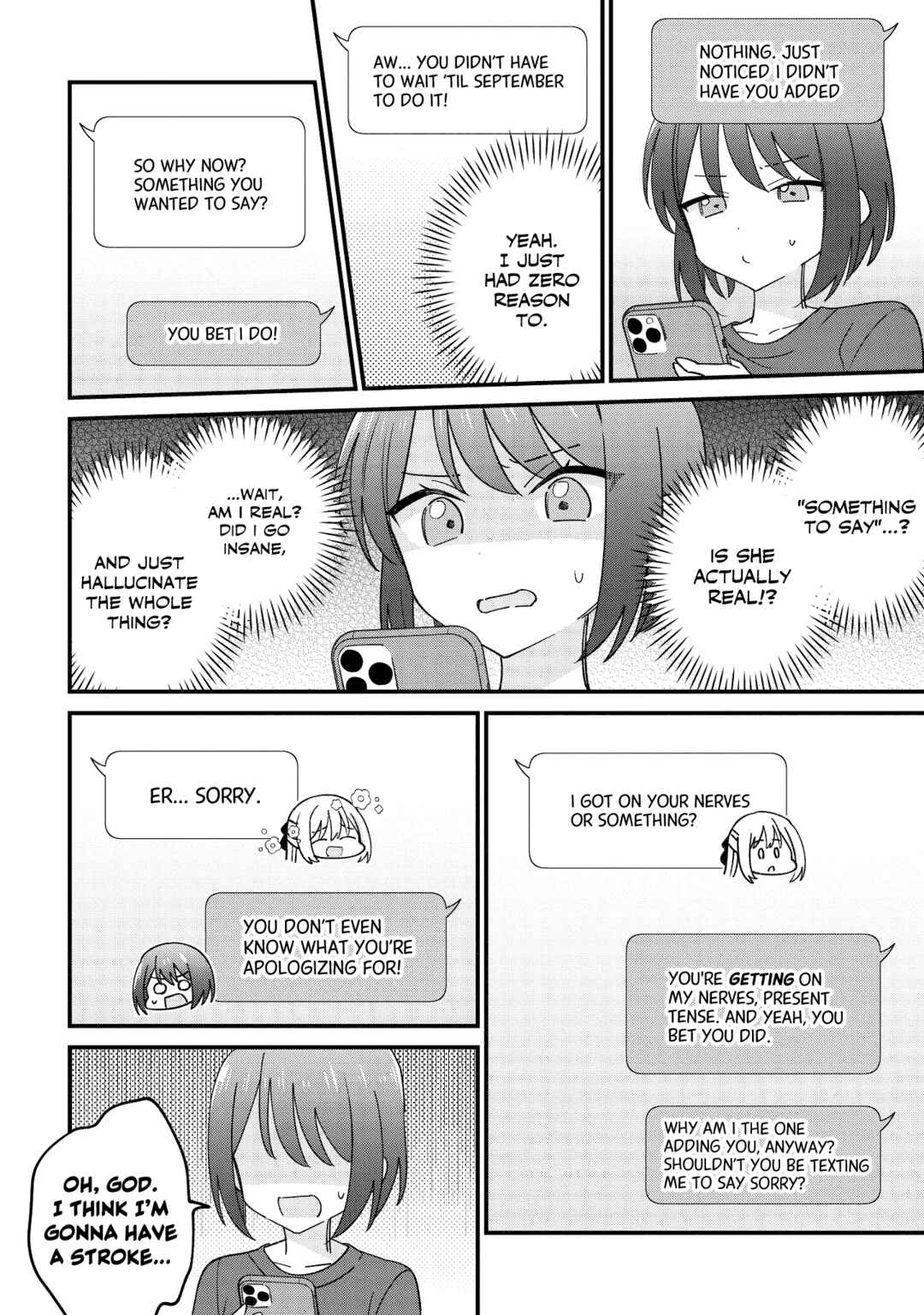 Page 10 Chapter 2 Kao dake yoi Classmate ga, Yatara to Guigui Kuru Yuri no Hanashi.