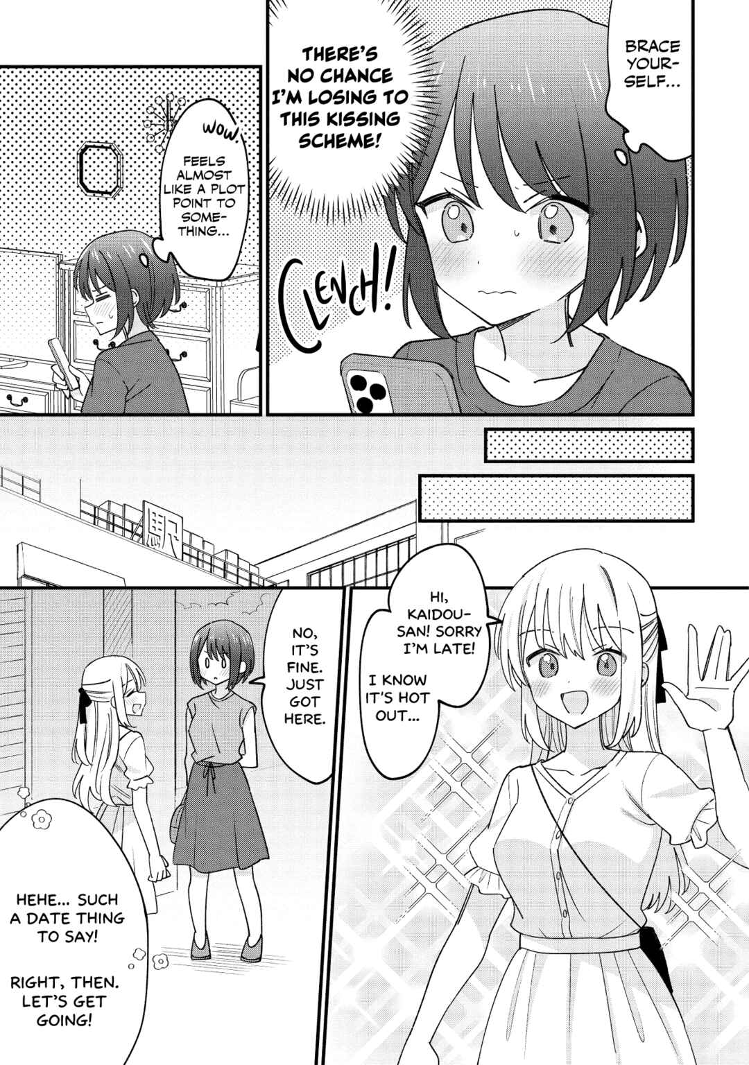 Page 13 Chapter 2 Kao dake yoi Classmate ga, Yatara to Guigui Kuru Yuri no Hanashi.