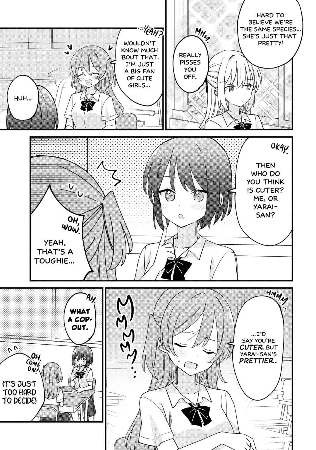 Page 7 Chapter 2 Kao dake yoi Classmate ga, Yatara to Guigui Kuru Yuri no Hanashi.