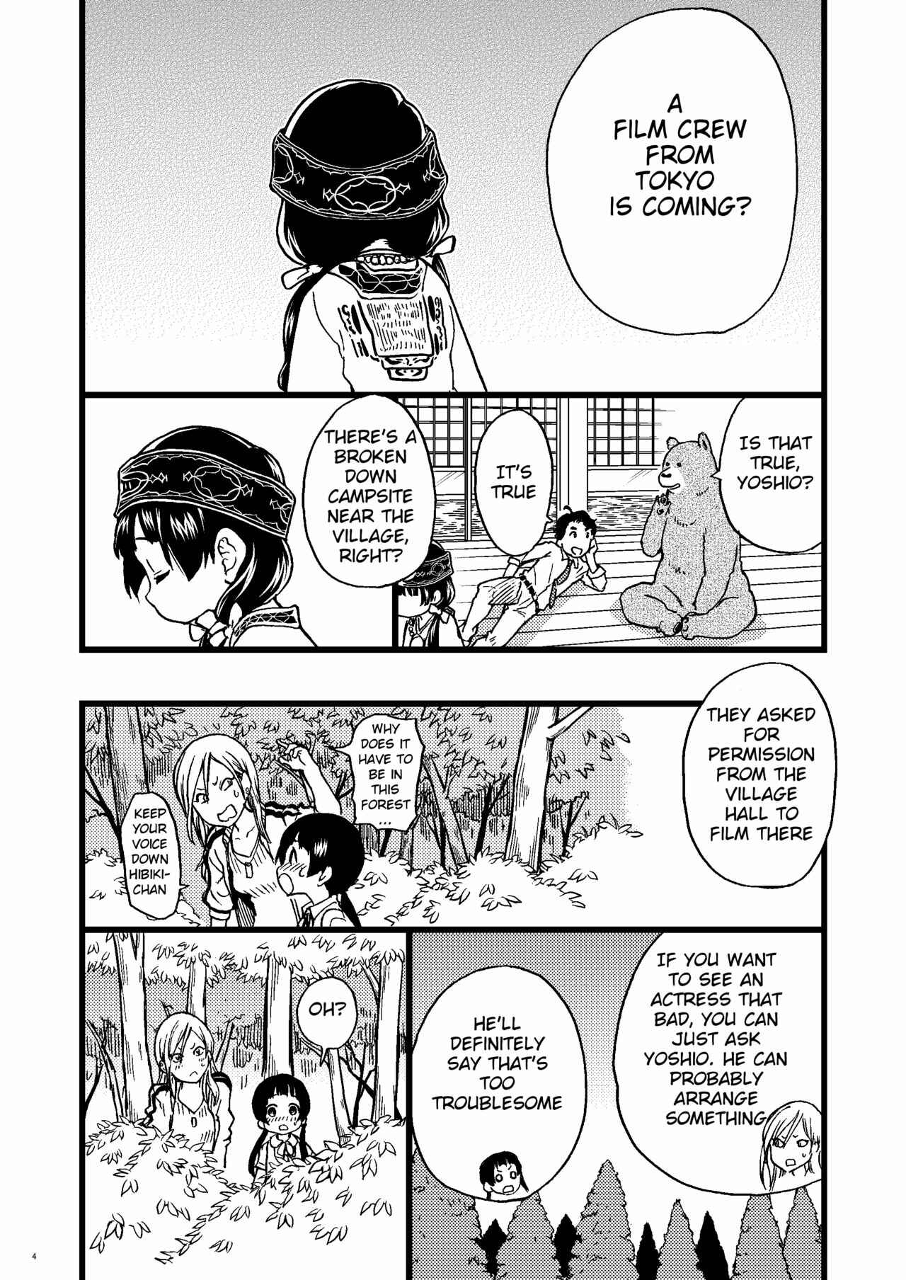 Page 3 Chapter Unknown_3ca0 Kuma Miko - Pakopako Nakadashi Camp