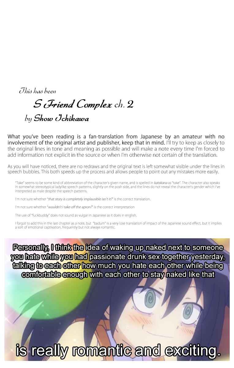 Page 32 Chapter 2 S Friend Complex