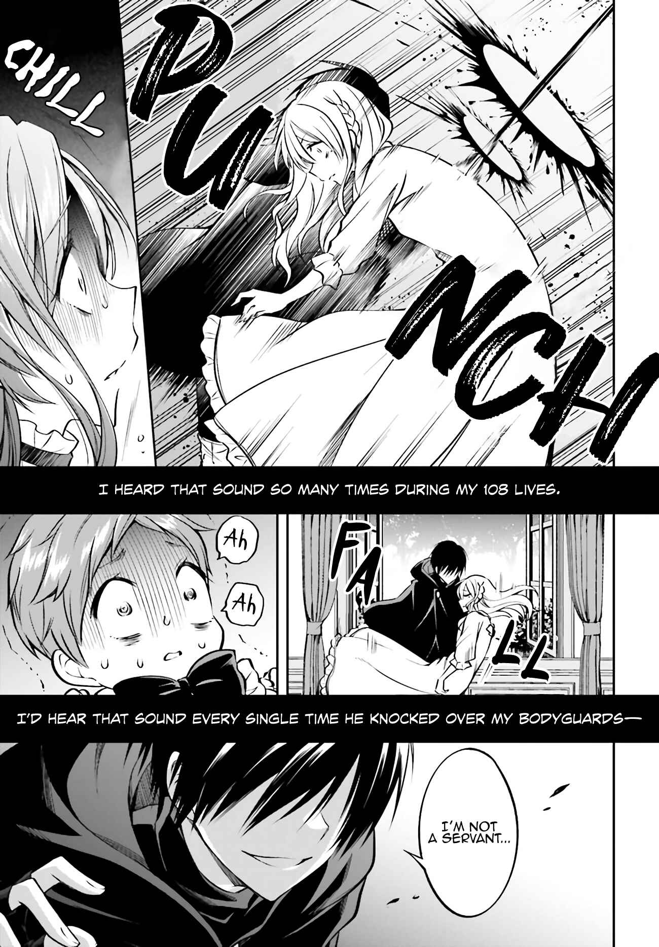 Page 12 Chapter 1.2 108-kai Korosareta Akuyaku Reijou: Subete o Omoidashita no de, Otome wa Ruby de Kiseki Shimasu