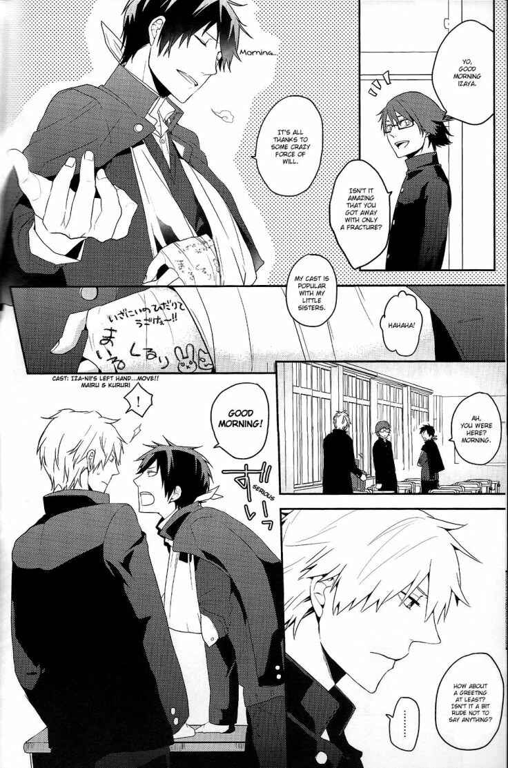 Page 6 Chapter Unknown_b2b1 Durarara!! - ONE (Doujinshi)
