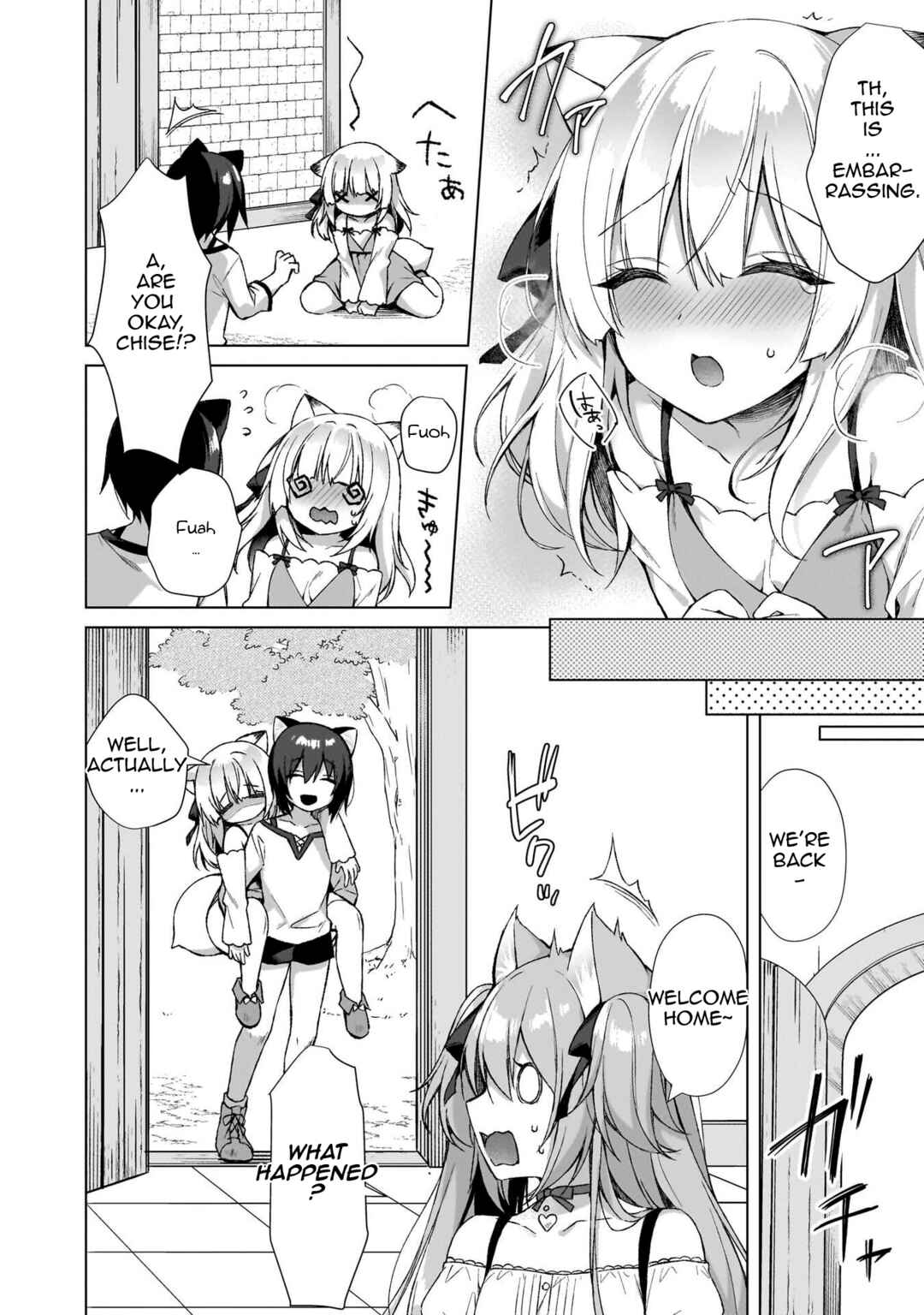 Page 10 Chapter 4 Boku no Risou no Isekai Seikatsu - Tensei shitara Kemomimi Musume darake no Sekai de Harem ni