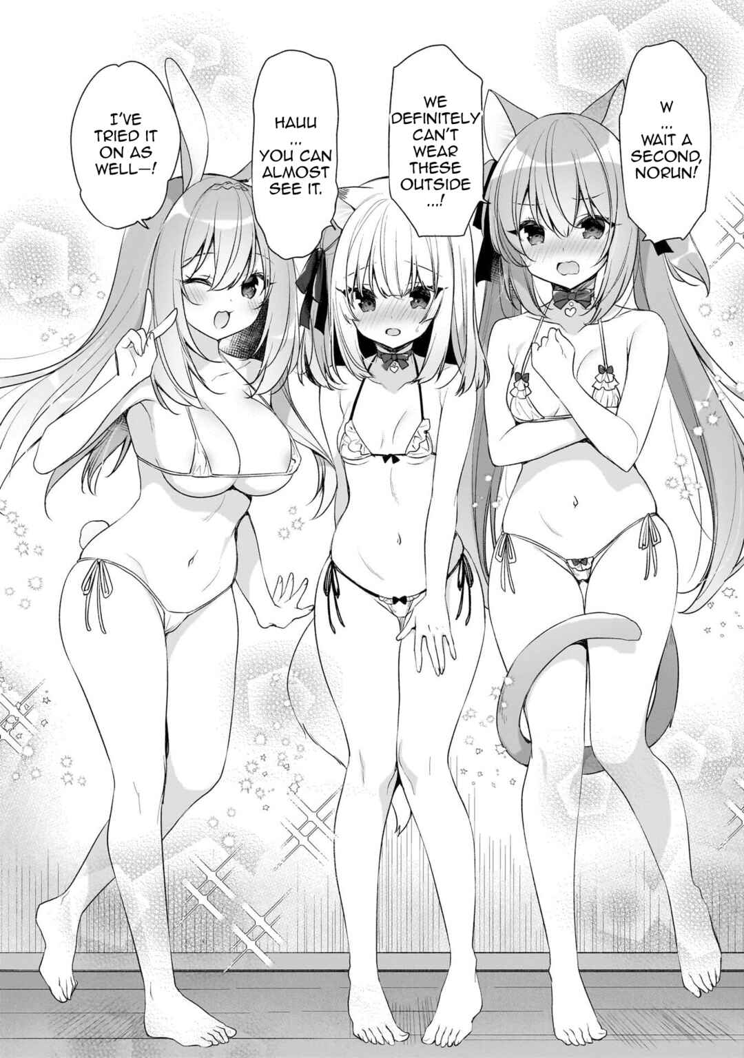 Page 2 Chapter 11.1 Boku no Risou no Isekai Seikatsu - Tensei shitara Kemomimi Musume darake no Sekai de Harem ni