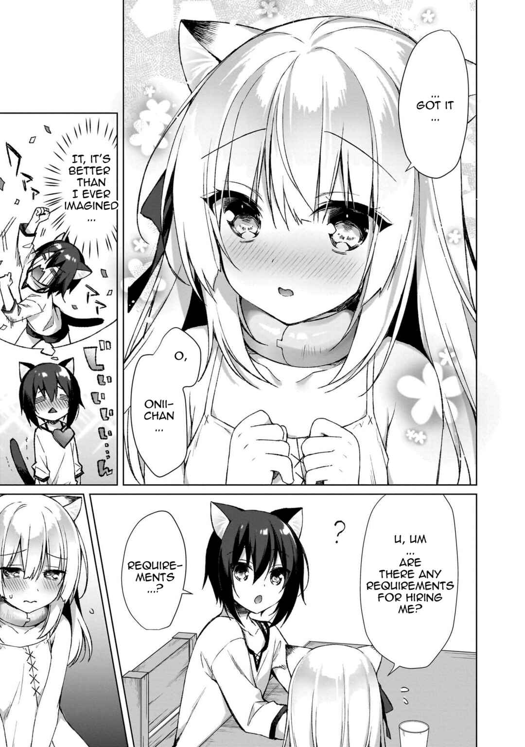 Page 9 Chapter 3 Boku no Risou no Isekai Seikatsu - Tensei shitara Kemomimi Musume darake no Sekai de Harem ni