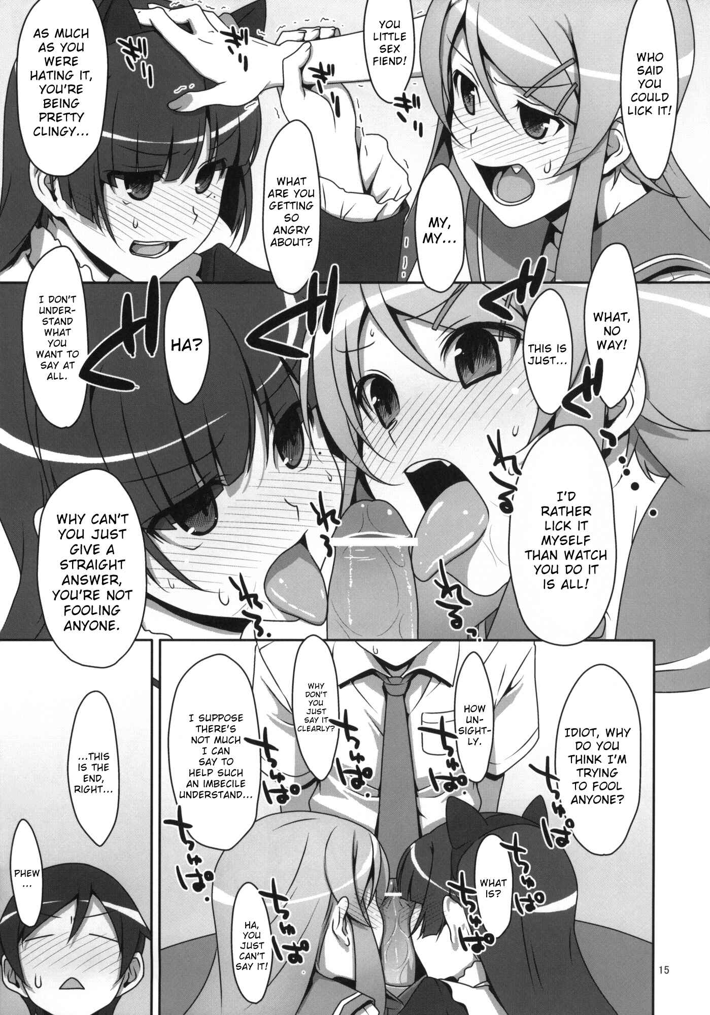 Page 14 Chapter Unknown_35f1 Ore no Imouto ga Konna ni Kawaii Wake ga Nai - Kuroneko to Imouto ni Kenka Suru Hodo Aisarete Nemurenai Hon (Doujinshi)