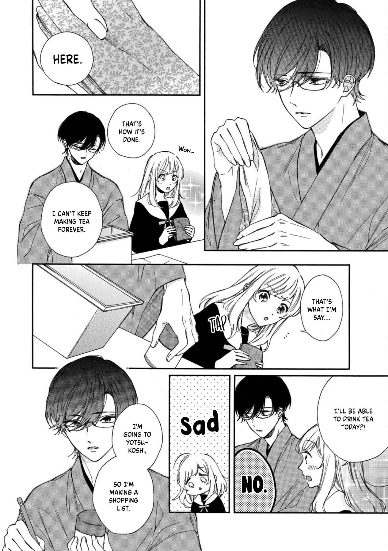 Page 4 Chapter 2 Koi no Otemae, Choudai Itashimasu.