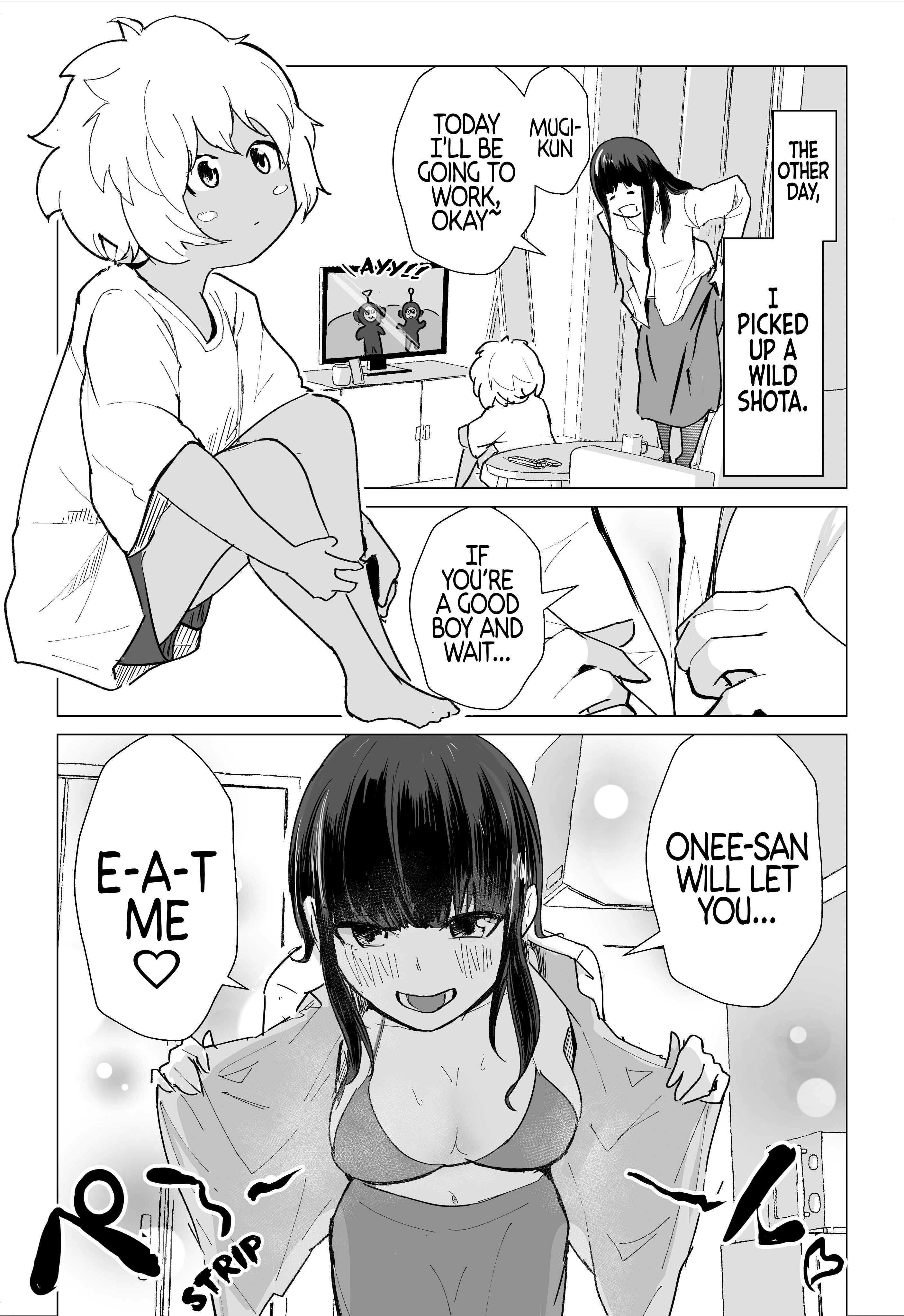 Page 1 Chapter 3 The Office-Lady Who Took in a Wild Shota