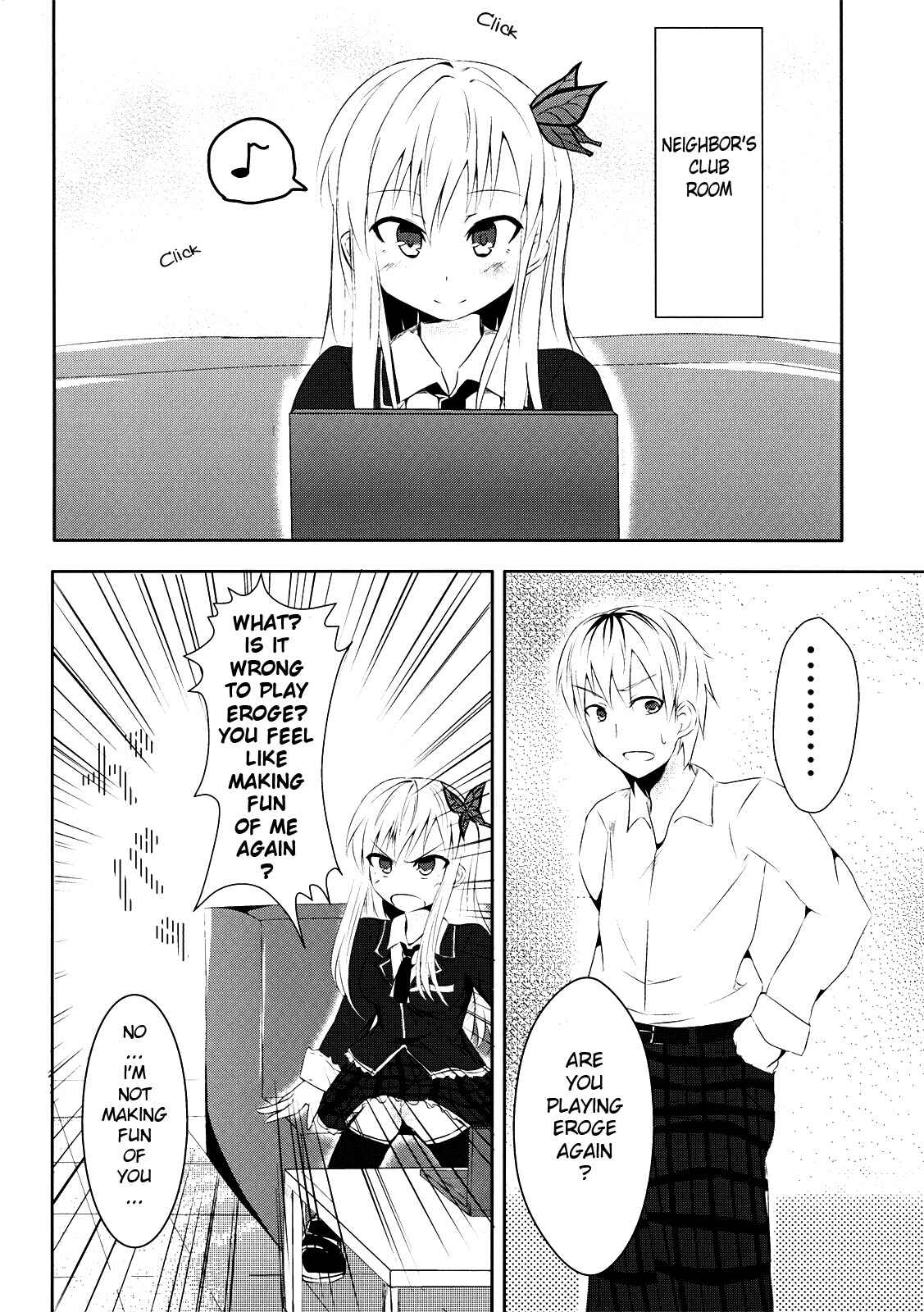 Page 3 Chapter Unknown_3d26 Boku wa Tomodachi ga Sukunai - Raw Meat (Doujinshi)