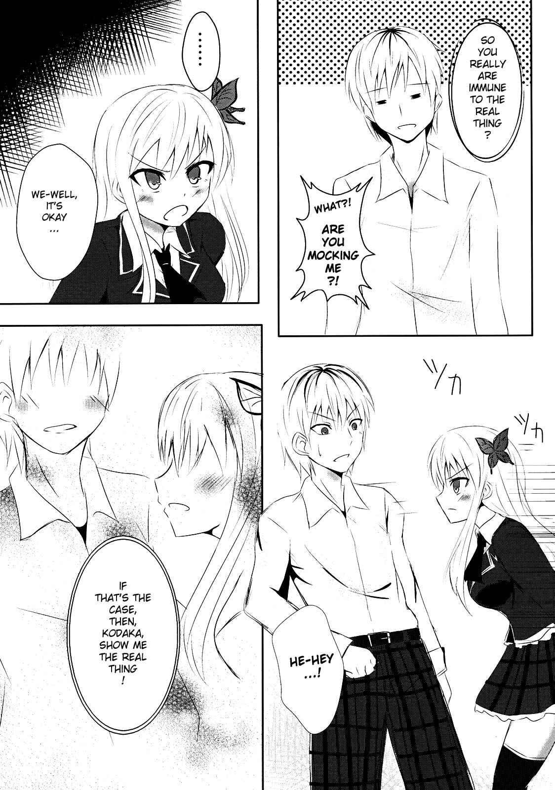 Page 6 Chapter Unknown_3d26 Boku wa Tomodachi ga Sukunai - Raw Meat (Doujinshi)