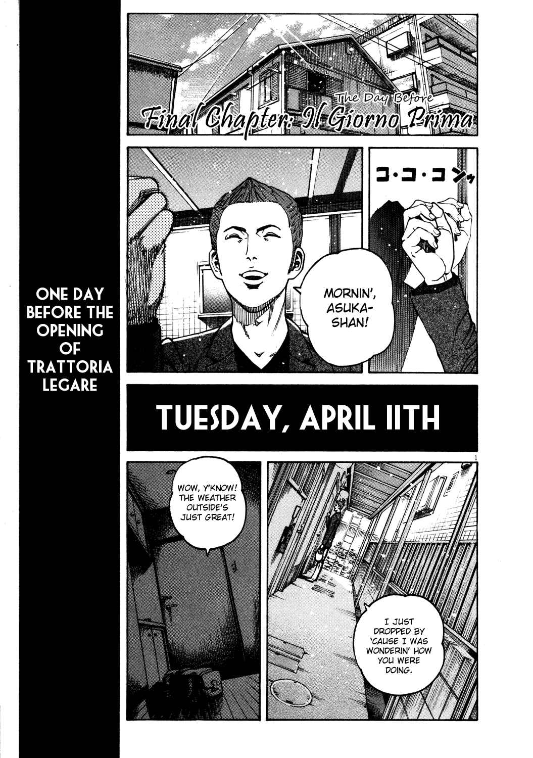 Page 1 Chapter 164 Bambino!