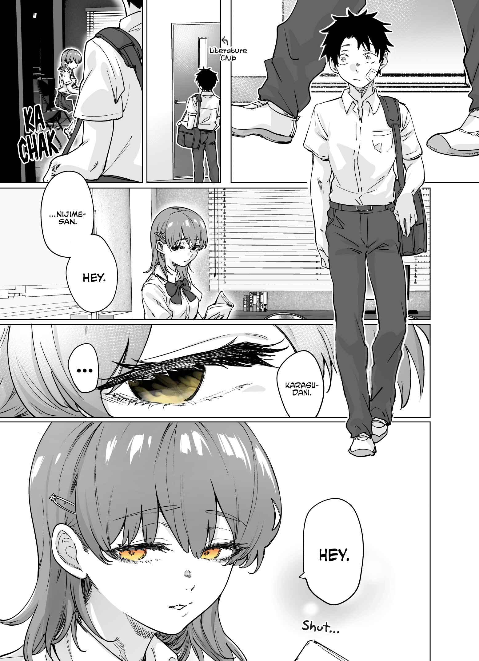 Page 1 Chapter Unknown_fb1a It Shows Right Away in Nijime-sans Eyes