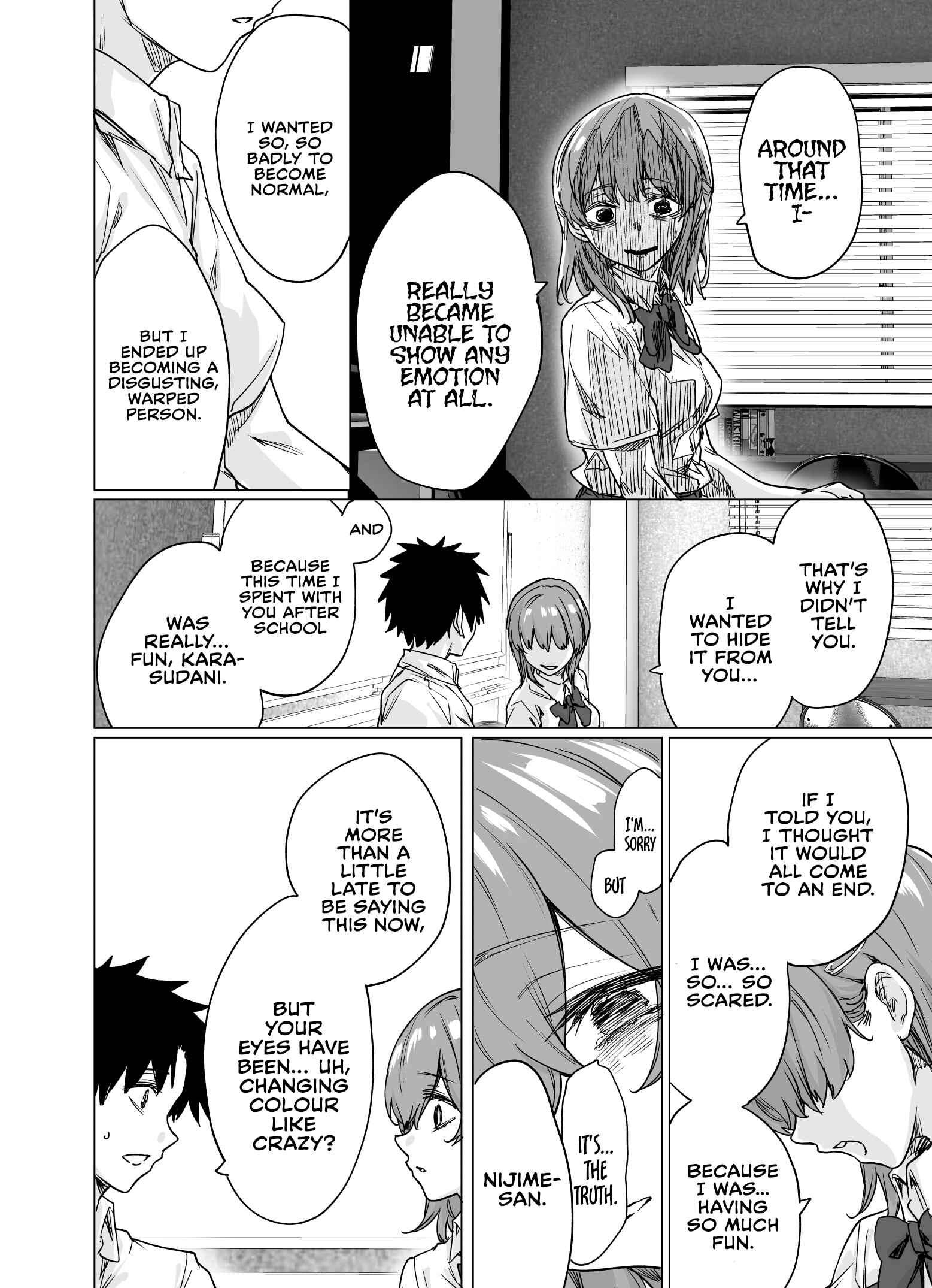 Page 6 Chapter Unknown_fb1a It Shows Right Away in Nijime-sans Eyes