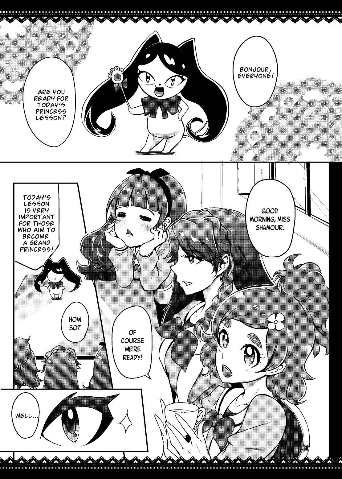 Page 2 Chapter 1 Go! Princess PreCure - Princess Sakusei Lesson (Doujinshi)