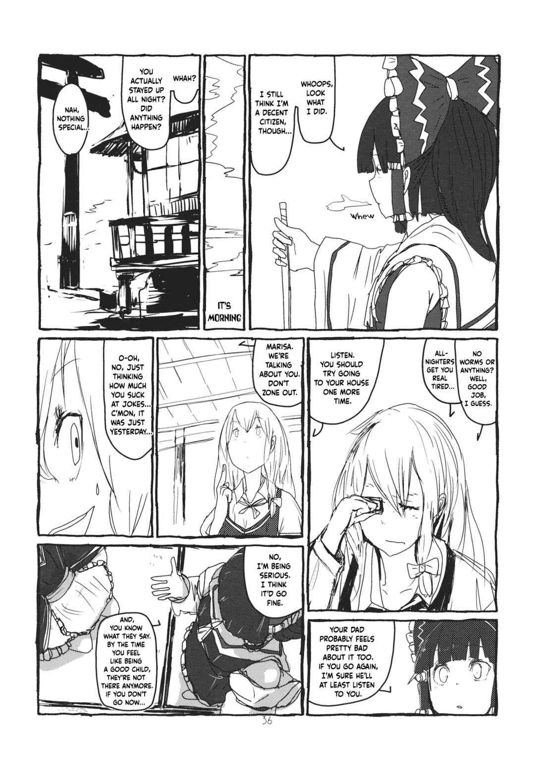 Page 37 Chapter Unknown_66b7 Touhou - Koushin Night (Doujinshi)