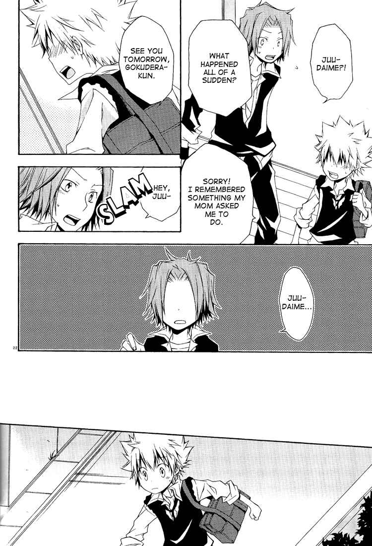 Page 22 Chapter Unknown_0a3c Katekyo Hitman Reborn! - Clumsy Heart (Doujinshi)