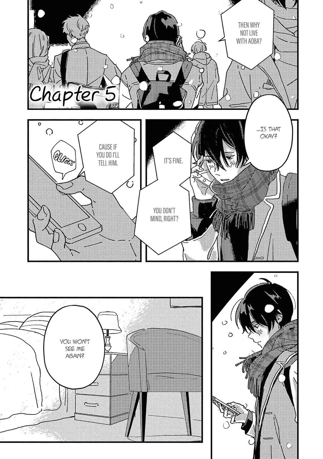 Page 1 Chapter 5 Boku ga Shiranai Kimi no Kao