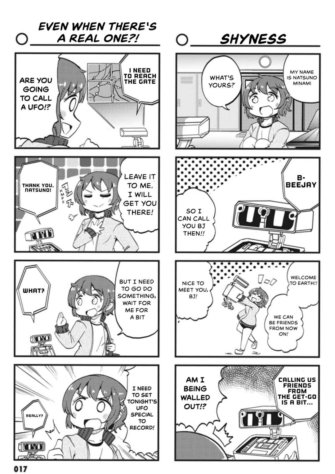 Page 5 Chapter 2 Yonkoma 13 Kihei Bouei-ken!! ~Kochira Sector X~