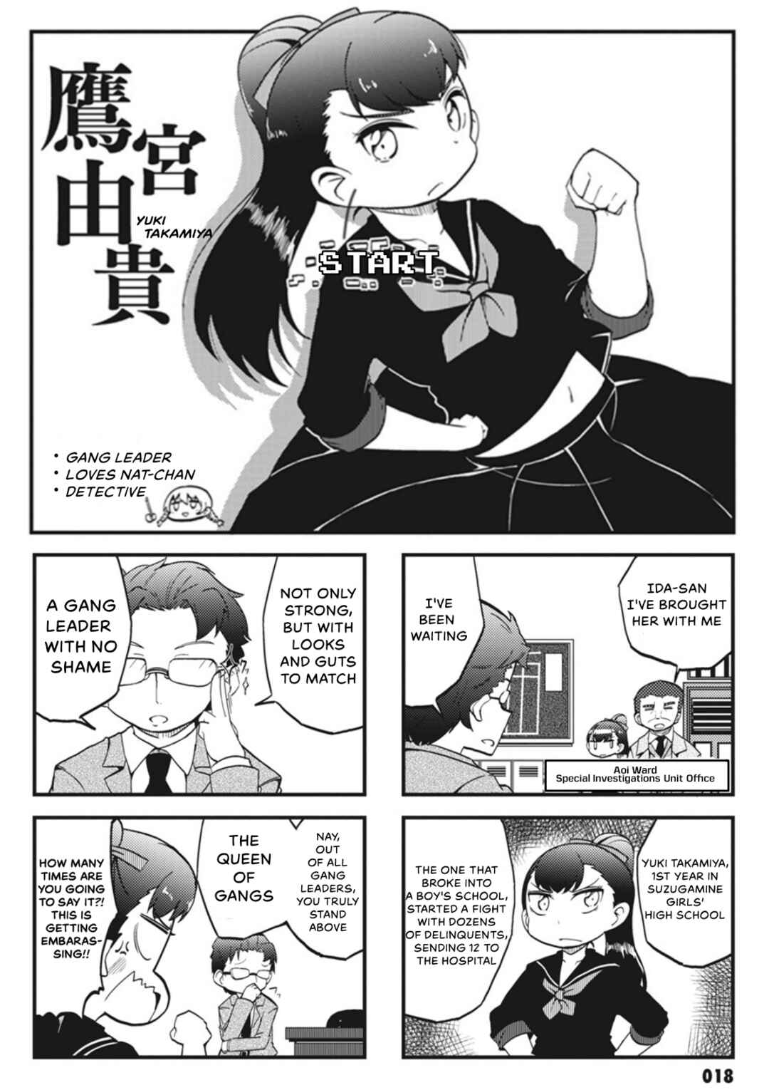 Page 6 Chapter 2 Yonkoma 13 Kihei Bouei-ken!! ~Kochira Sector X~