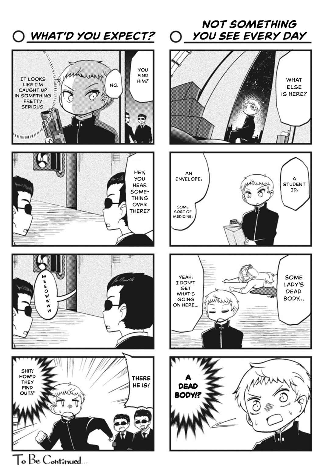 Page 8 Chapter 3 Yonkoma 13 Kihei Bouei-ken!! ~Kochira Sector X~