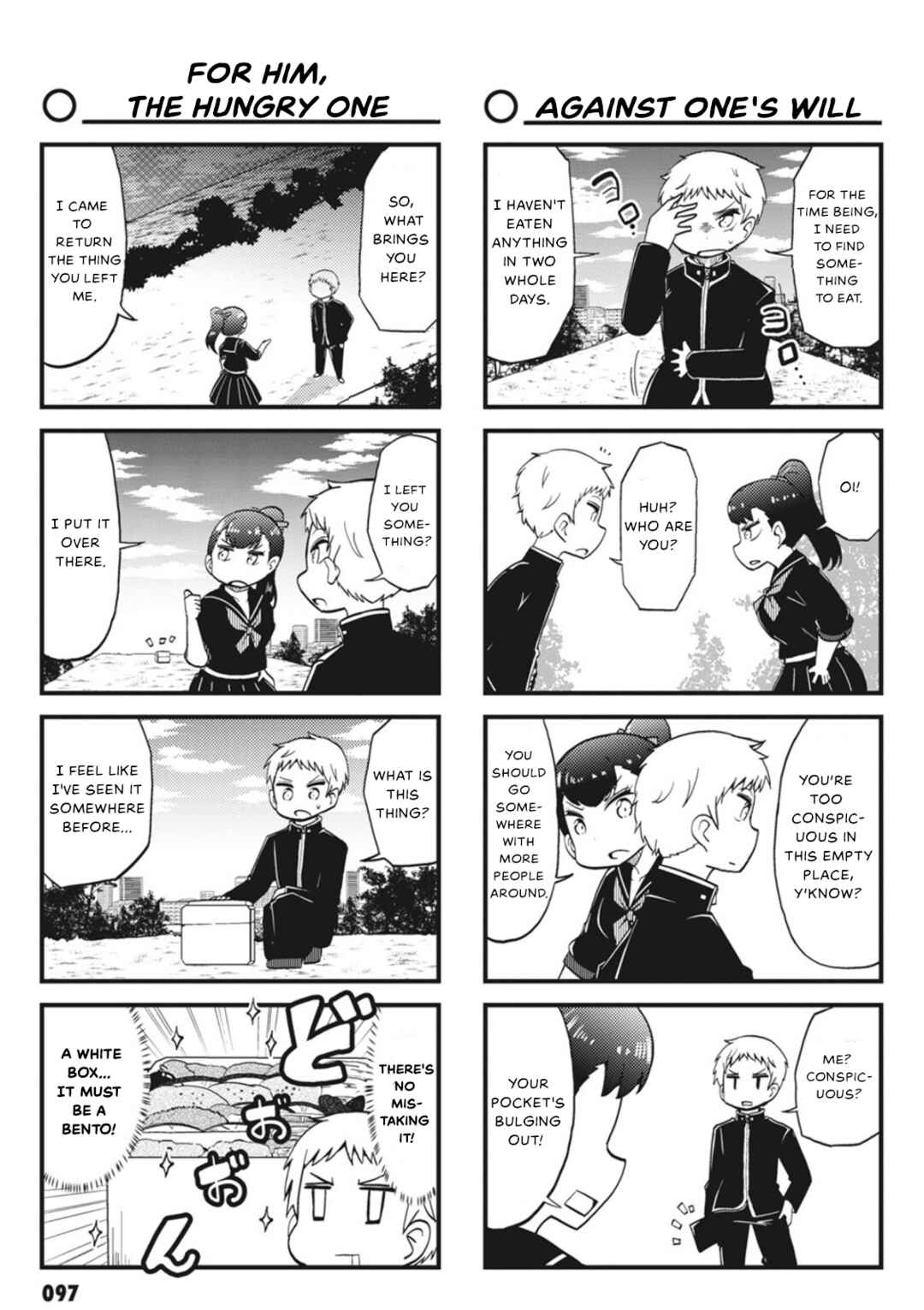 Page 3 Chapter 10 Yonkoma 13 Kihei Bouei-ken!! ~Kochira Sector X~