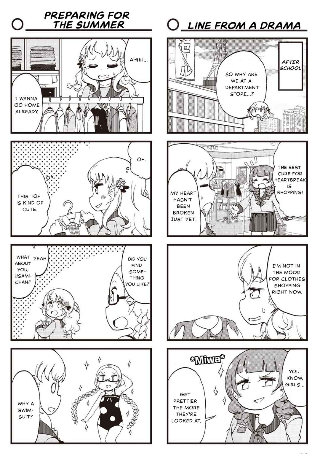 Page 4 Chapter 20 Yonkoma 13 Kihei Bouei-ken!! ~Kochira Sector X~