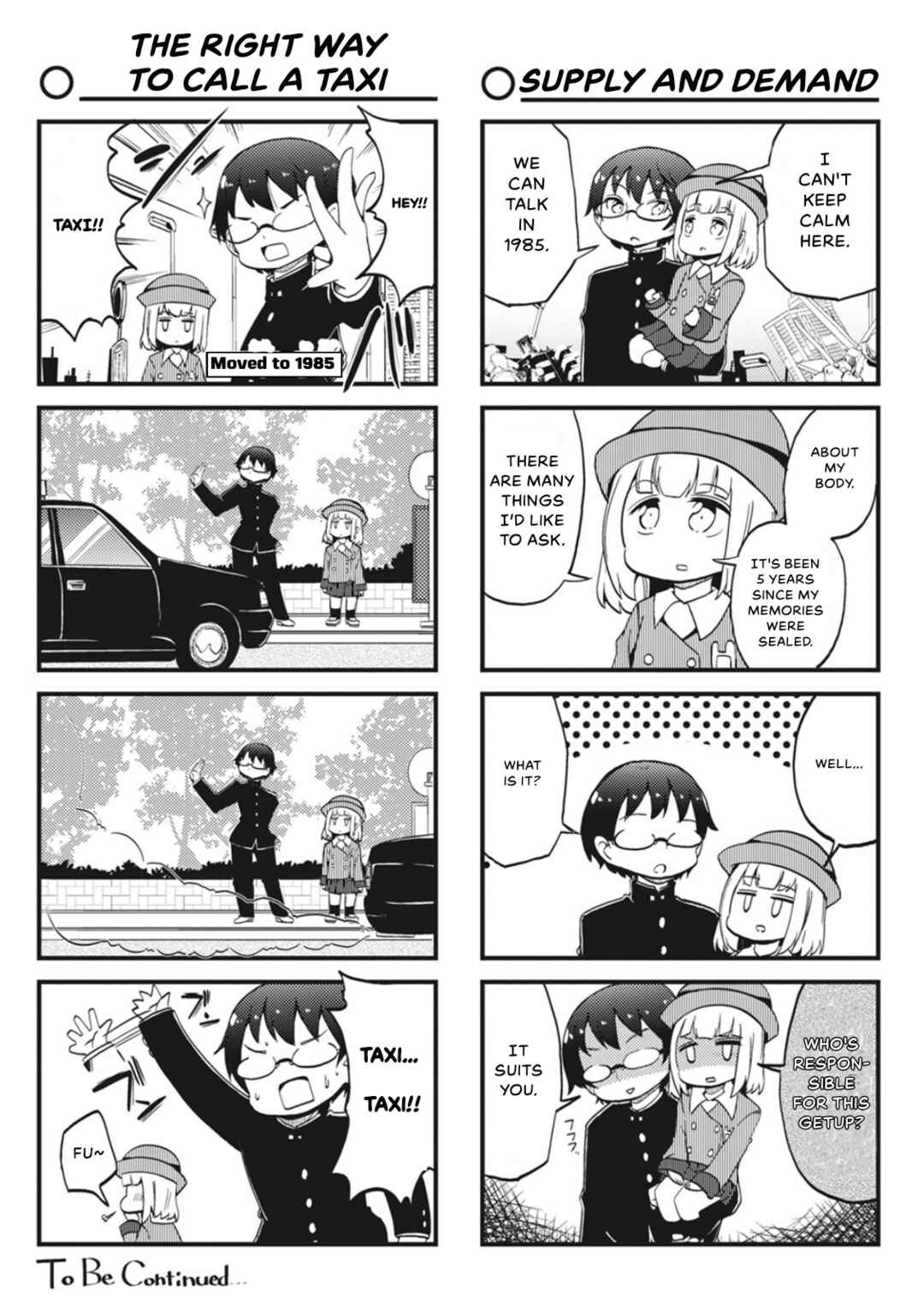 Page 9 Chapter 4 Yonkoma 13 Kihei Bouei-ken!! ~Kochira Sector X~