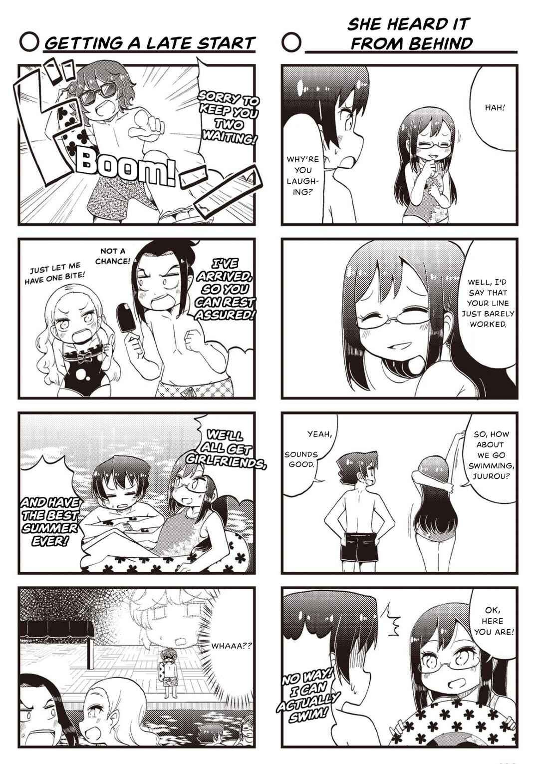 Page 8 Chapter 21 Yonkoma 13 Kihei Bouei-ken!! ~Kochira Sector X~