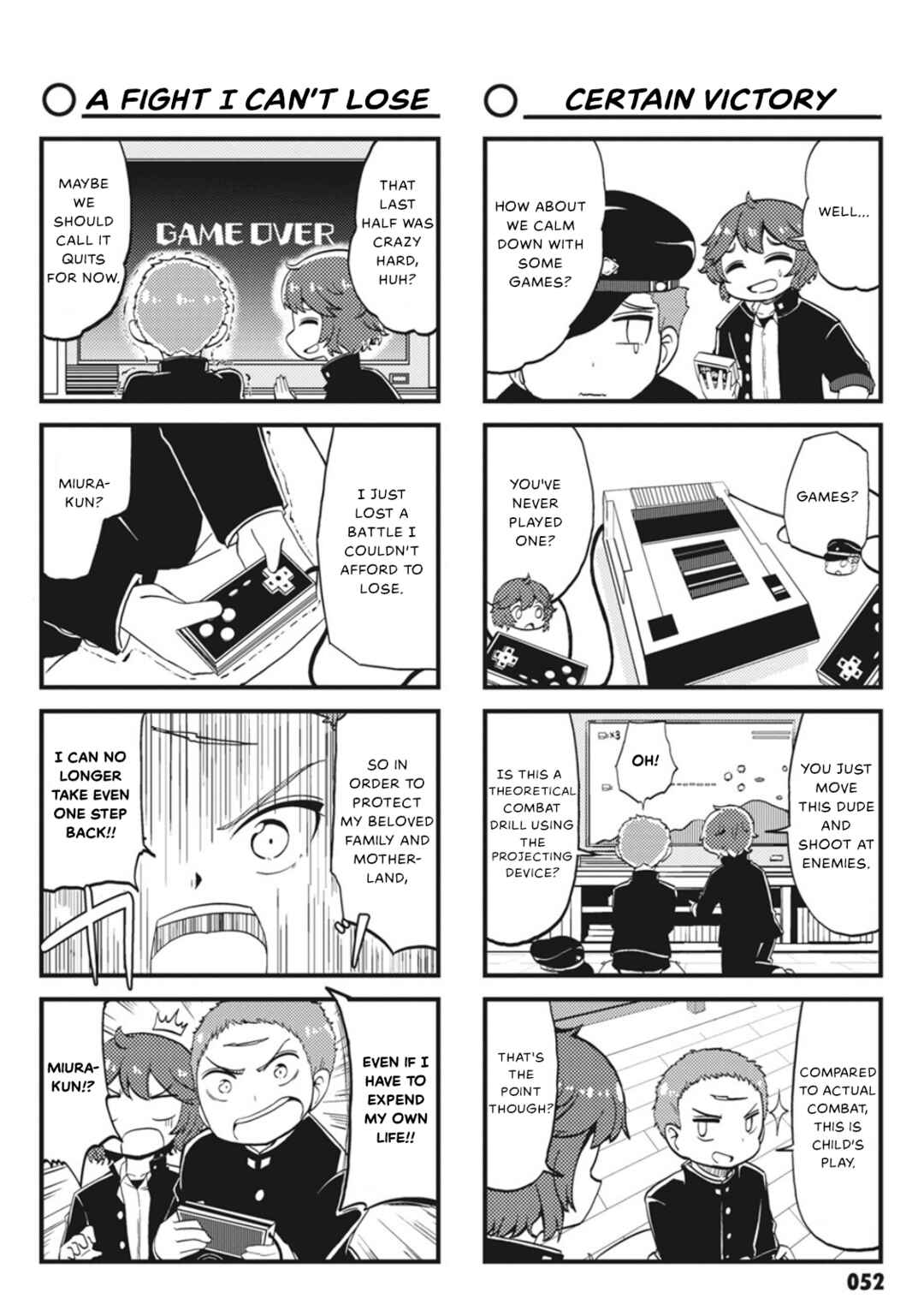 Page 6 Chapter 5 Yonkoma 13 Kihei Bouei-ken!! ~Kochira Sector X~