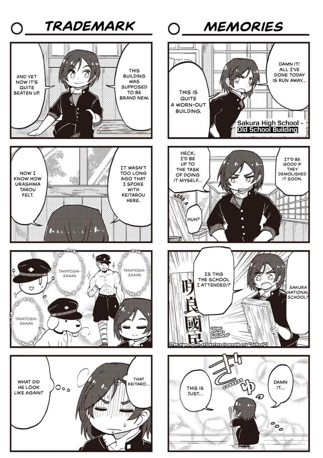 Page 7 Chapter 14 Yonkoma 13 Kihei Bouei-ken!! ~Kochira Sector X~