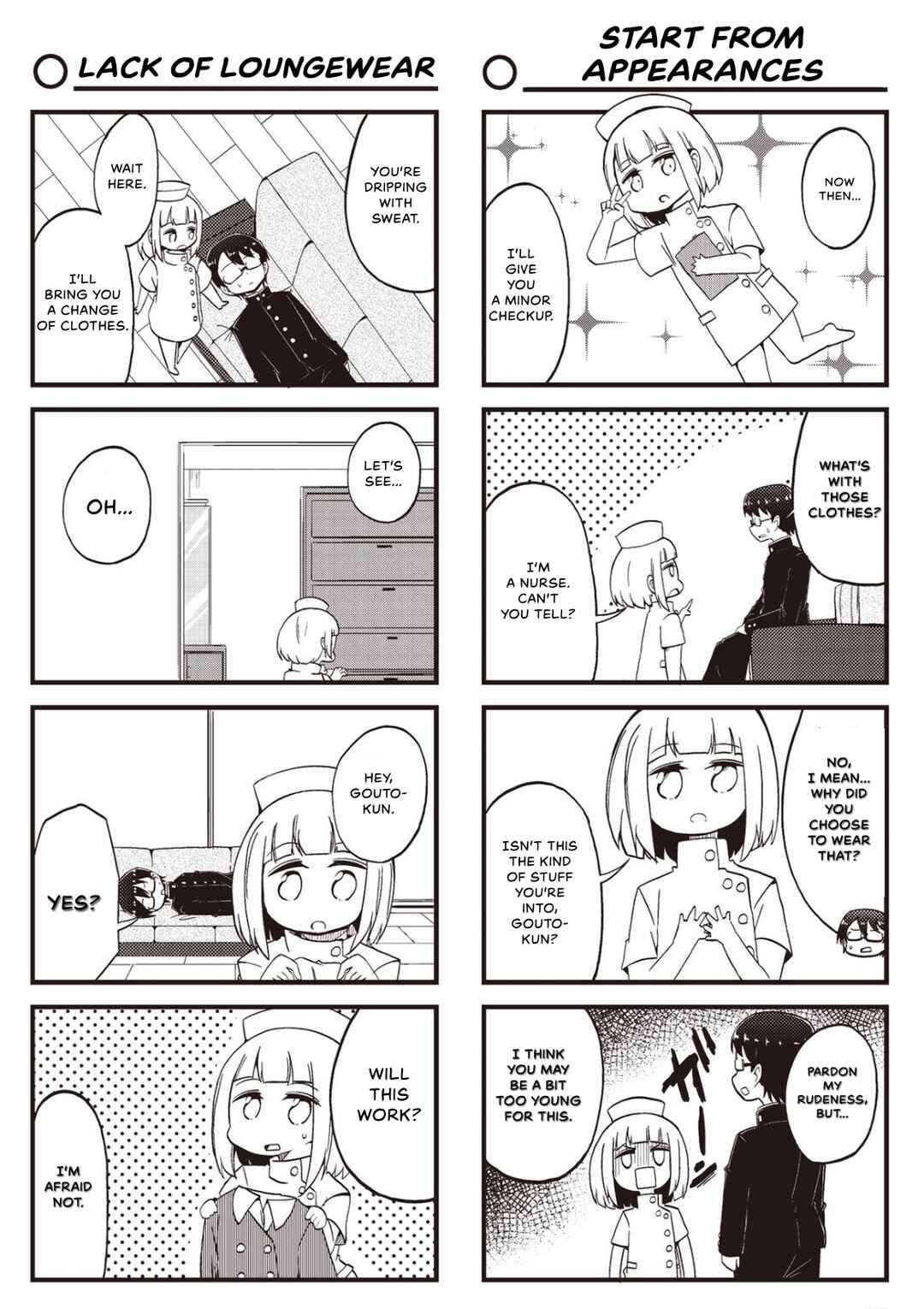 Page 4 Chapter 19 Yonkoma 13 Kihei Bouei-ken!! ~Kochira Sector X~