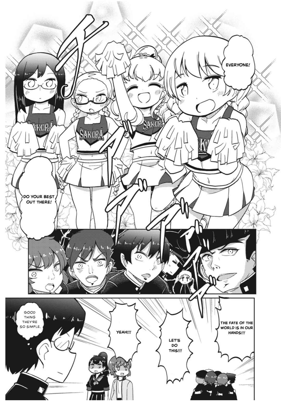 Page 5 Chapter 10.5 Yonkoma 13 Kihei Bouei-ken!! ~Kochira Sector X~