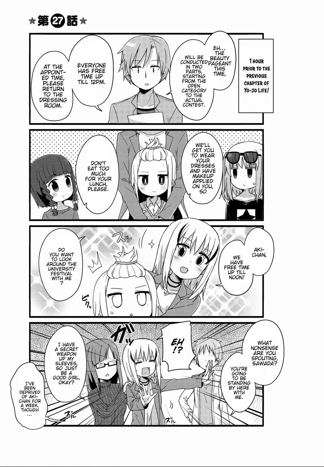 Page 1 Chapter 27 Yo-Jo Life!