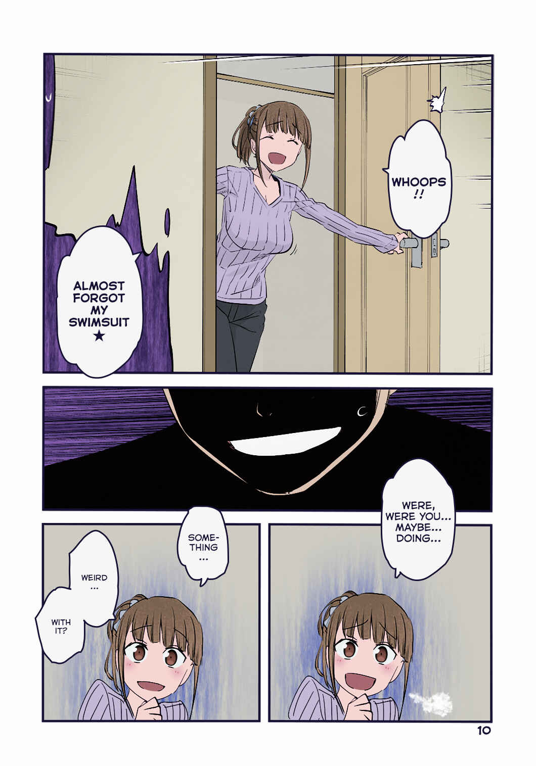Page 10 Chapter 17 Getsuyoubi no Tawawa (Twitter Webcomic) (Fan Colored)