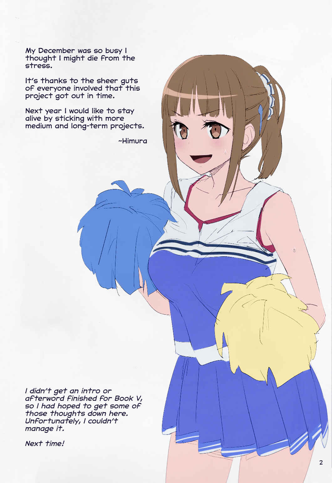 Page 2 Chapter 17 Getsuyoubi no Tawawa (Twitter Webcomic) (Fan Colored)