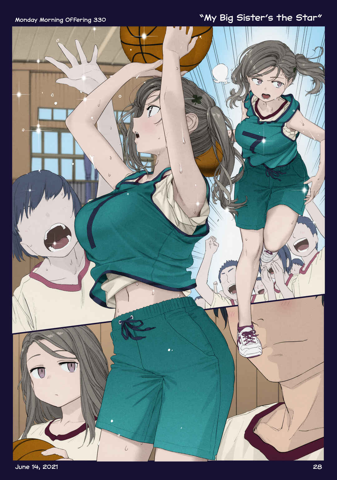 Page 29 Chapter 38 Getsuyoubi no Tawawa (Twitter Webcomic) (Fan Colored)