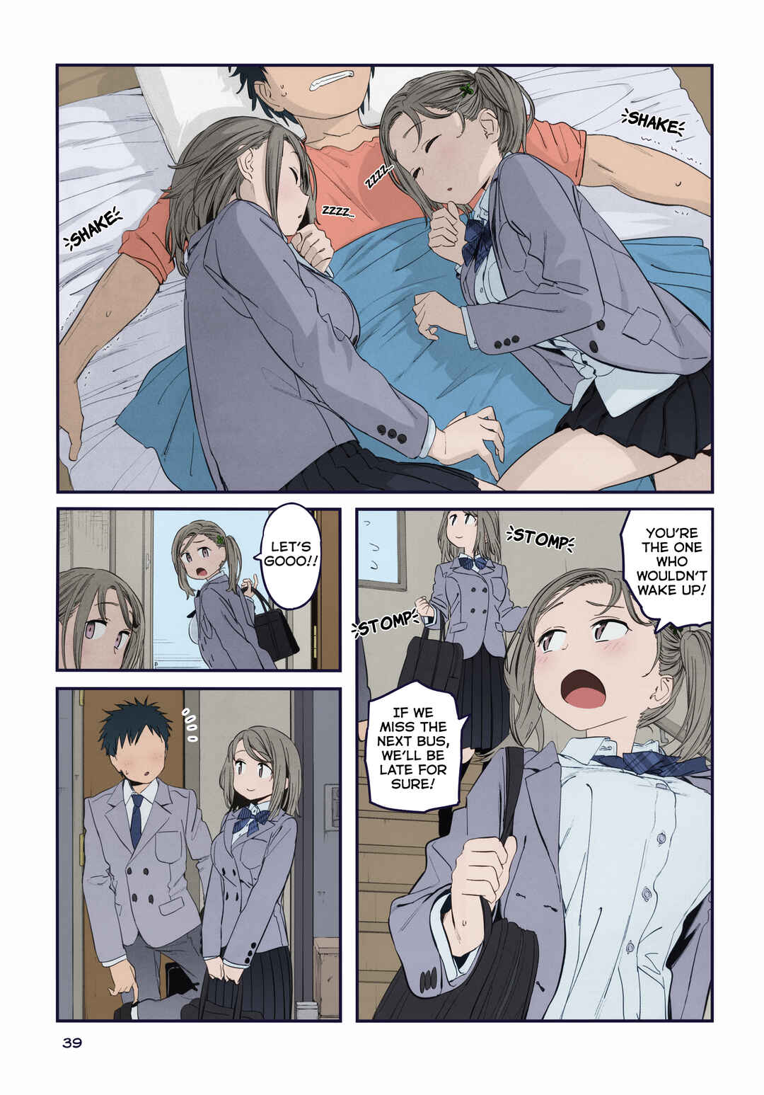 Page 3 Chapter 39 Getsuyoubi no Tawawa (Twitter Webcomic) (Fan Colored)