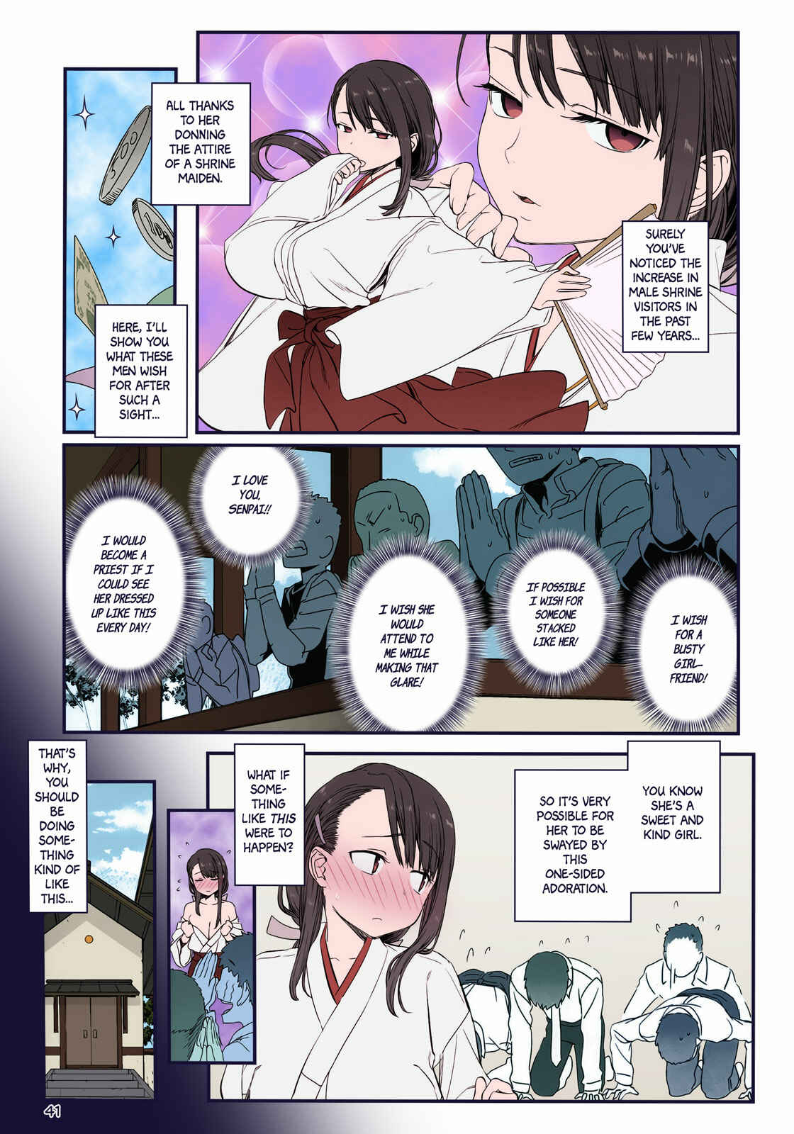 Page 15 Chapter 22 Getsuyoubi no Tawawa (Twitter Webcomic) (Fan Colored)
