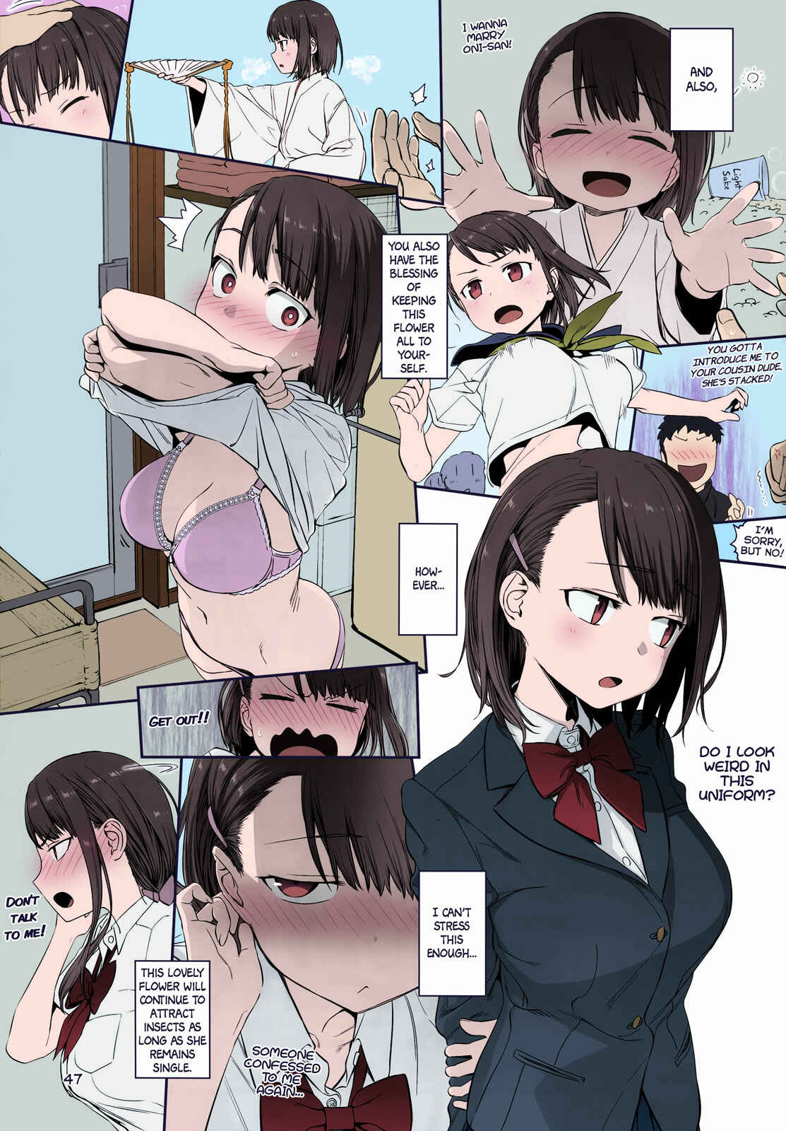 Page 21 Chapter 22 Getsuyoubi no Tawawa (Twitter Webcomic) (Fan Colored)