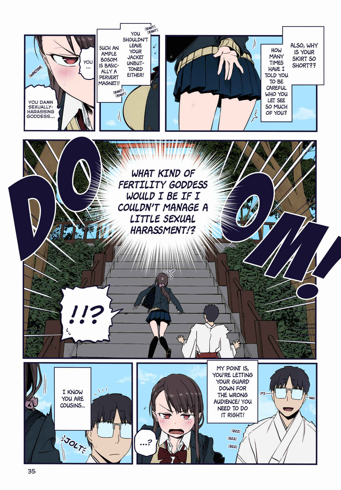 Page 9 Chapter 22 Getsuyoubi no Tawawa (Twitter Webcomic) (Fan Colored)