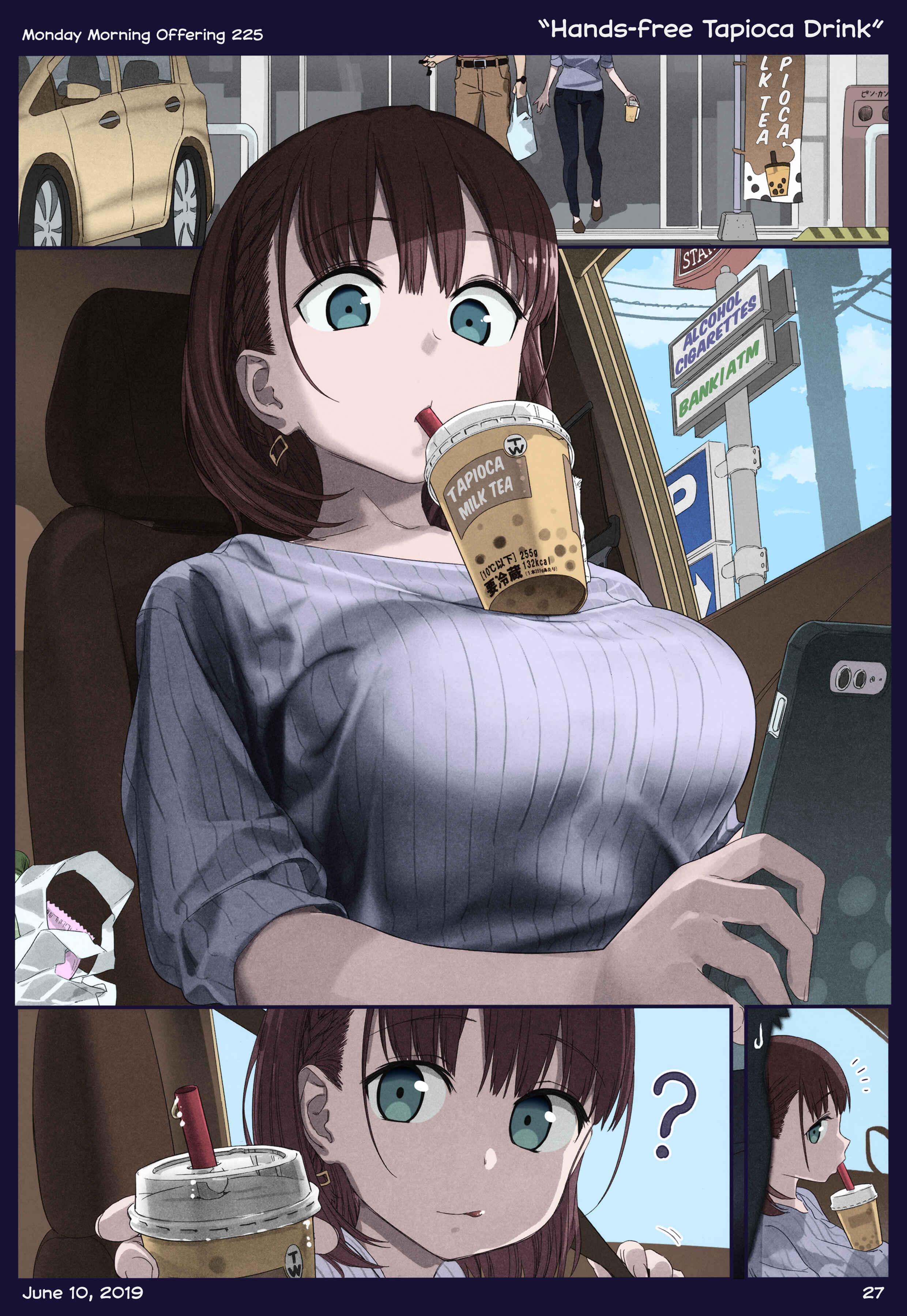 Page 27 Chapter 24 Getsuyoubi no Tawawa (Twitter Webcomic) (Fan Colored)