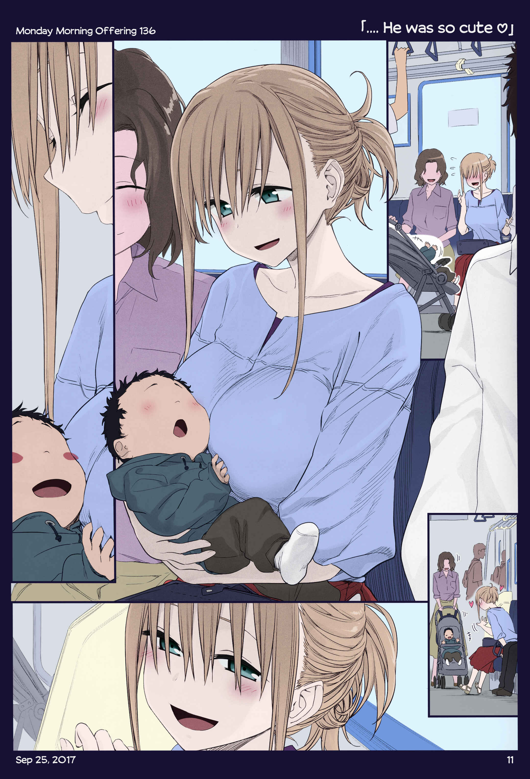 Page 10 Chapter 15 Getsuyoubi no Tawawa (Twitter Webcomic) (Fan Colored)