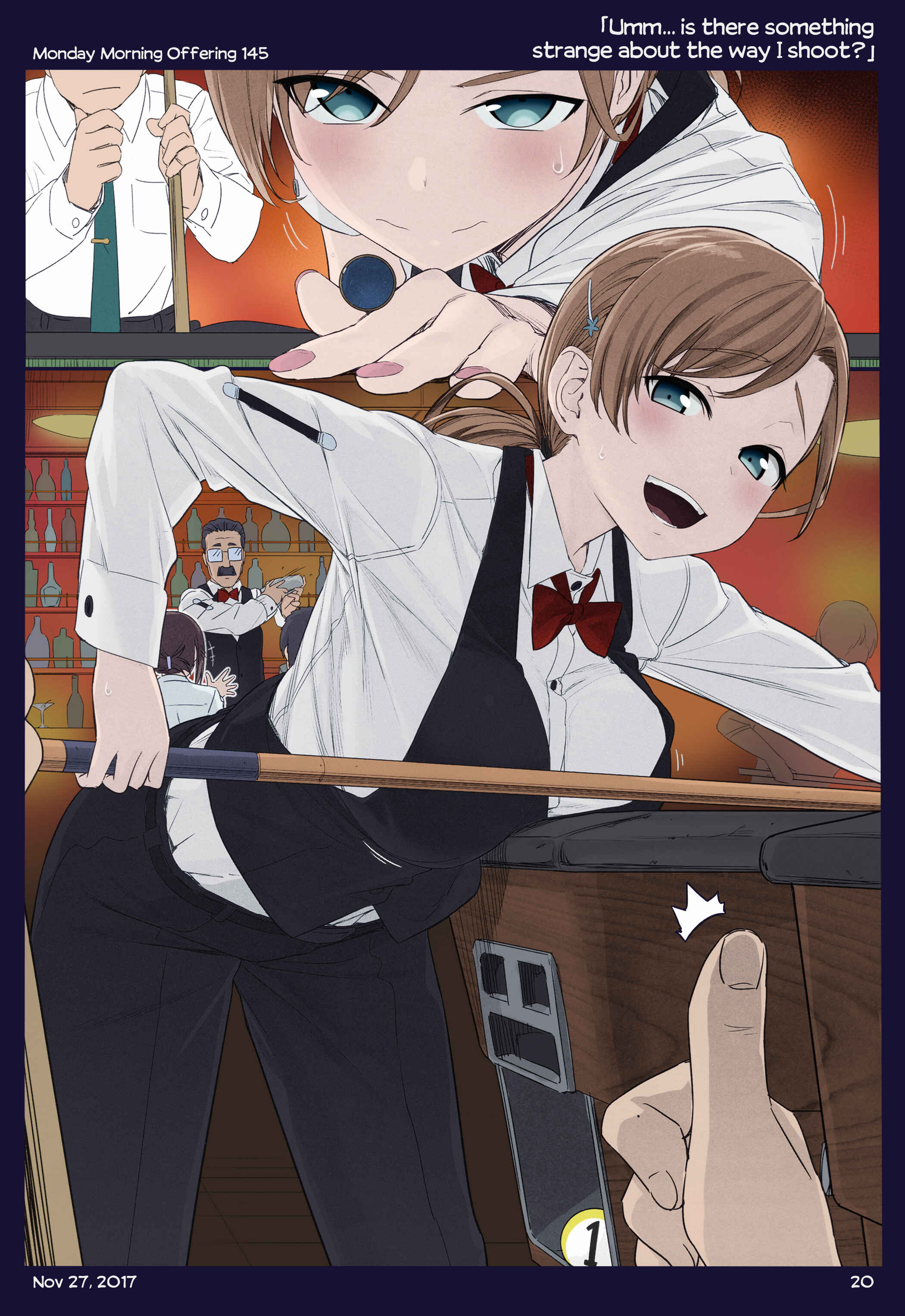 Page 19 Chapter 15 Getsuyoubi no Tawawa (Twitter Webcomic) (Fan Colored)