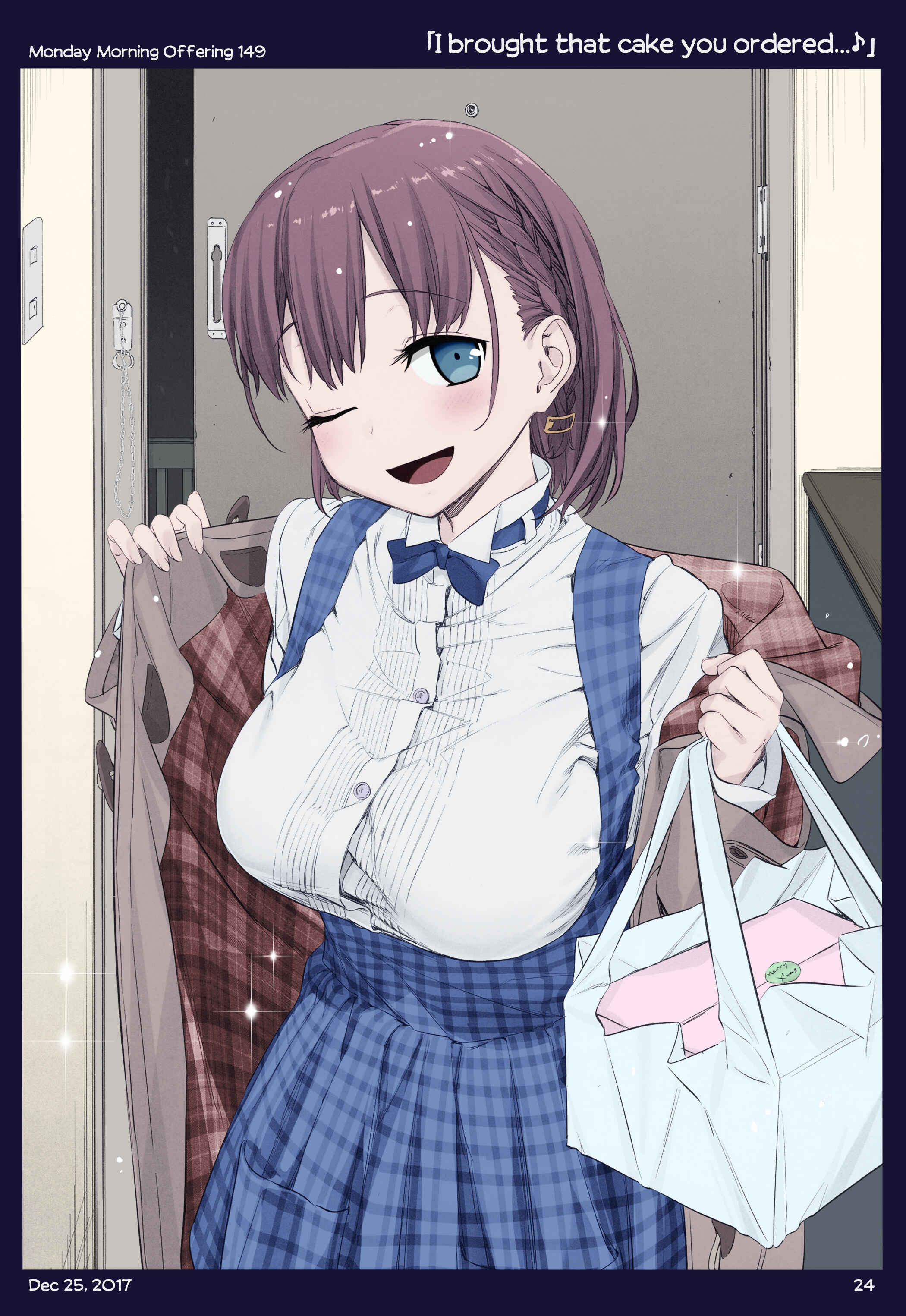 Page 23 Chapter 15 Getsuyoubi no Tawawa (Twitter Webcomic) (Fan Colored)